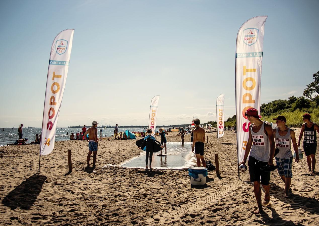 Sopot 34 Przy Plazy Villa Eksteriør billede